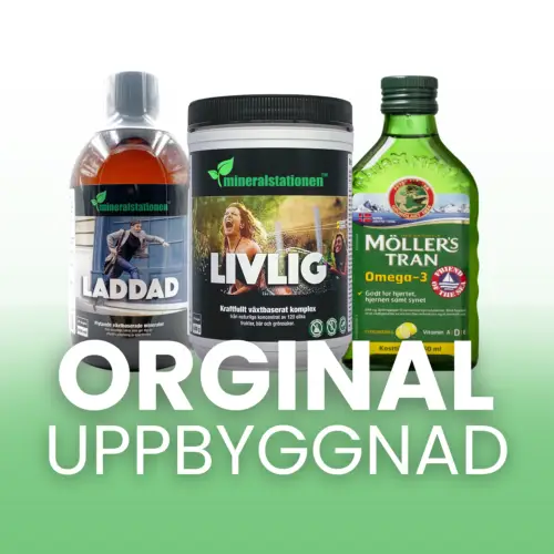 Original Uppbyggnad, 60 portioner