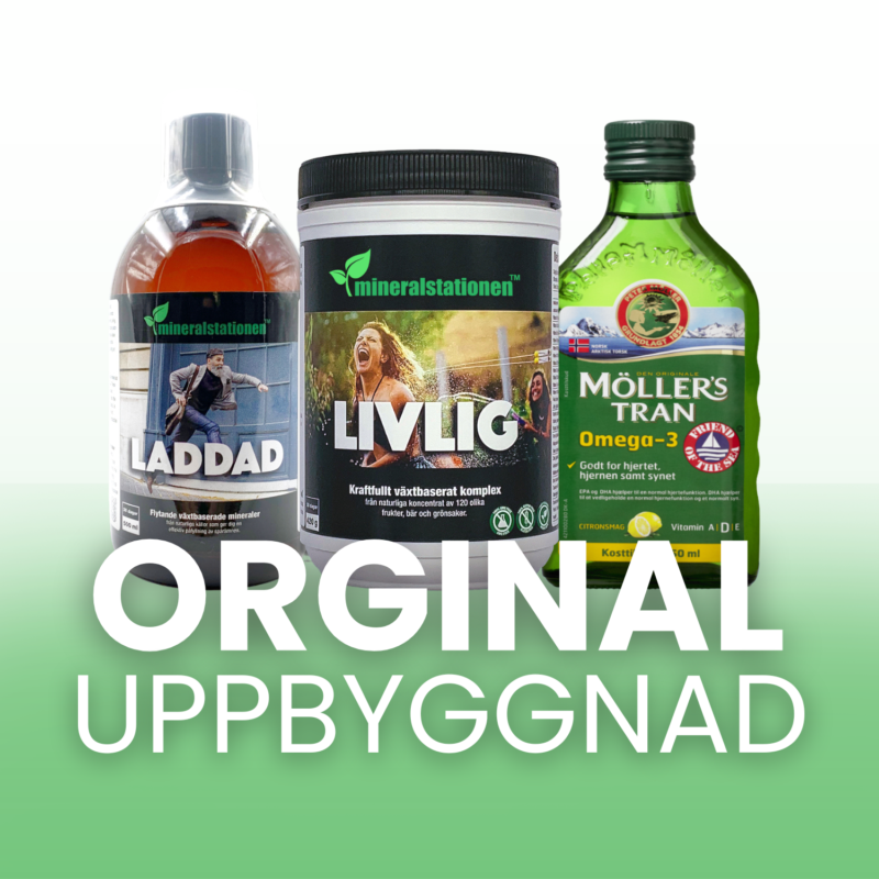 Original Uppbyggnad, 60 portioner