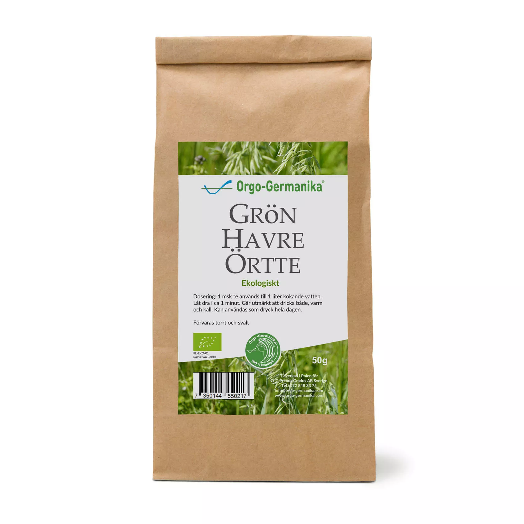 Grön Havre Örtte